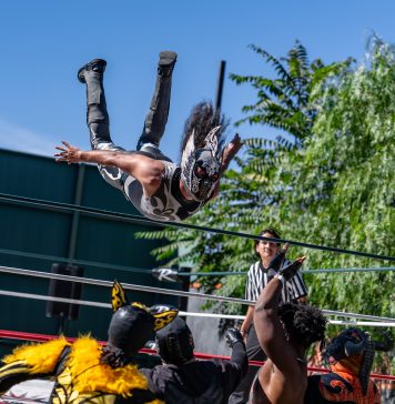 San Jose Giants y Lucha Libre!