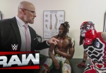 Pro Wrestling Revolution Training Academy student on RAW!